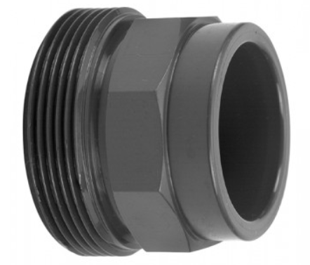 VR822090000 Losse PVC VDL schroefdeel vr  3-dlg